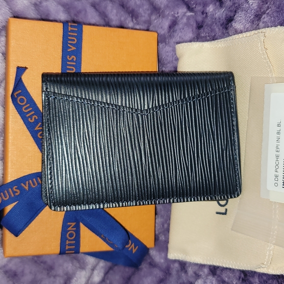 Louis Vuitton Epi Leather Pocket Organizer Men Wallet Giant LV by Virgil Abloh - Picture 4 of 9